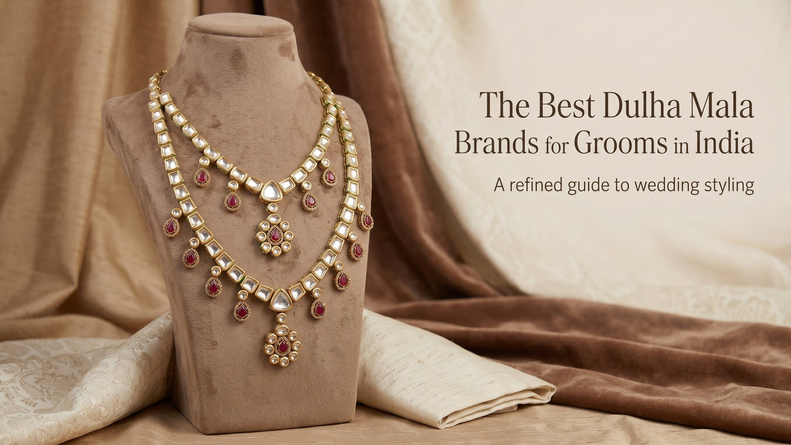 Top 10 Best Brands for Men’s Wedding Necklace / Mala in India