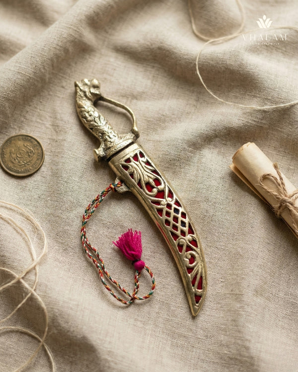 Imperial Brass Metal Katar (112g | 6.5 inch)