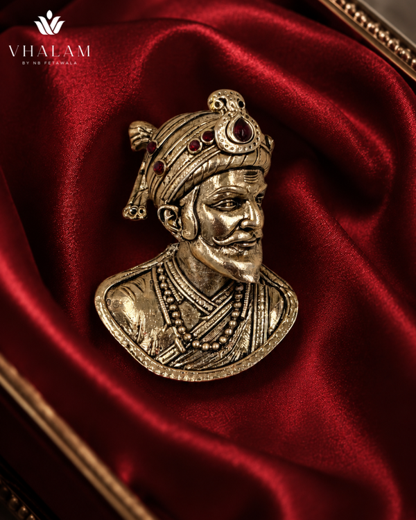 Chhatrapati Shivaji Maharaj Rajmudra Brooch
