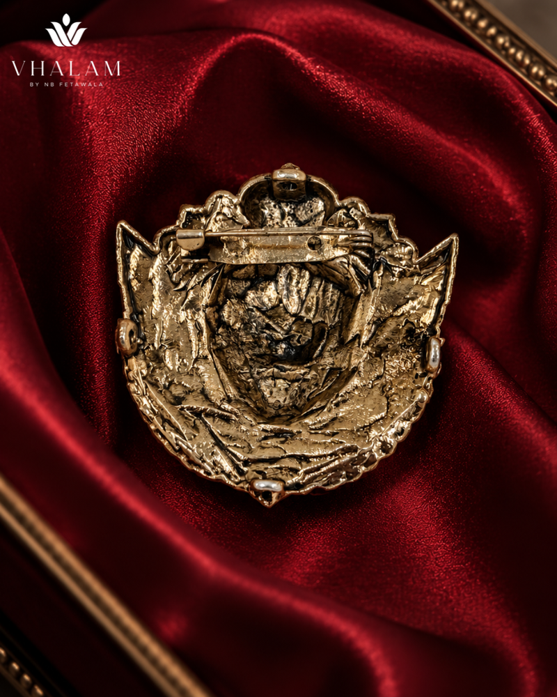 Rajsi Simha Veerata Brooch