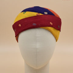 Multicolor Pachrangi Bandhani Pagdi