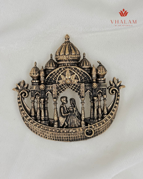 Antique Royal Procession Suit Brooch with Matching Buttons