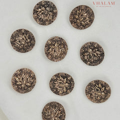 Antique Royal Procession Suit Brooch with Matching Buttons