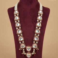 Groom Triangle Kundan Wagh Nakh Dual Mala