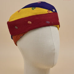 Multicolor Pachrangi Bandhani Pagdi
