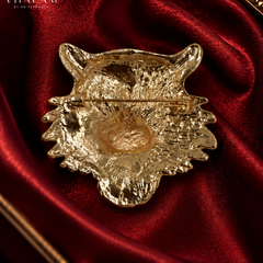 Rajsi Vyaghra Drishti Brooch