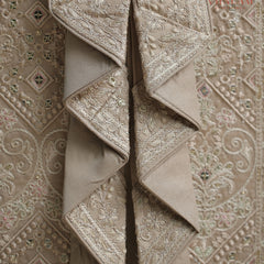 6-Piece Groom's Set for Champagne Beige/ Light Gold Sherwani