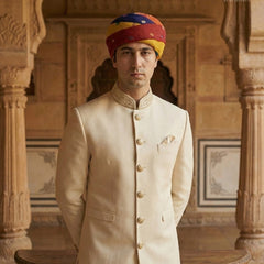 Multicolor Pachrangi Bandhani Pagdi