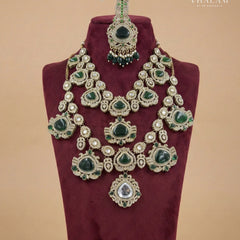 Grand Maharaja Emerald & Kundan Mala