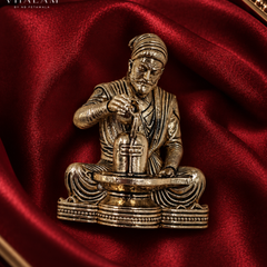 Chhatrapati Shivaji Maharaj Mahadev Darshan Brooch