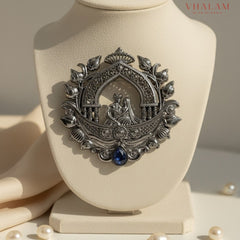 Vintage Maharaja Couple Suit Brooch