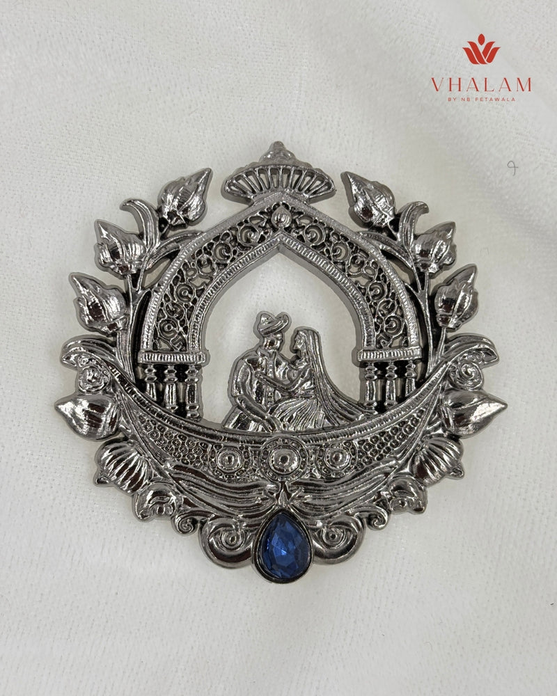 Vintage Maharaja Couple Suit Brooch