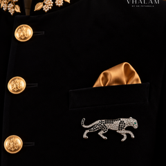 Rajsi Vyaghra Gati Brooch