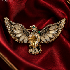 Rajsi Garuda Ratna Pakshi Brooch