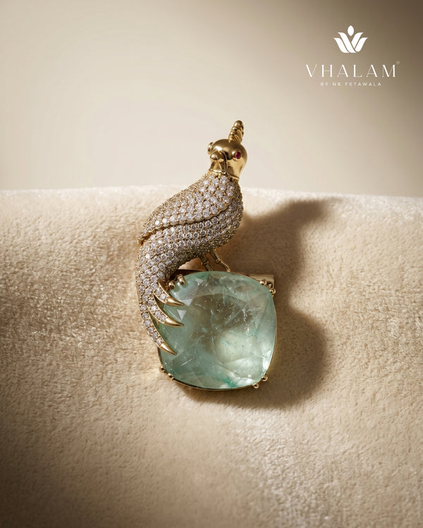 Chirag Crest Brooch