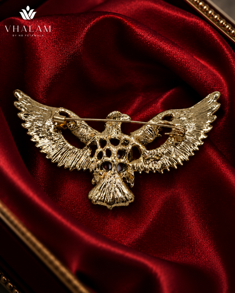 Rajsi Garuda Ratna Pakshi Brooch