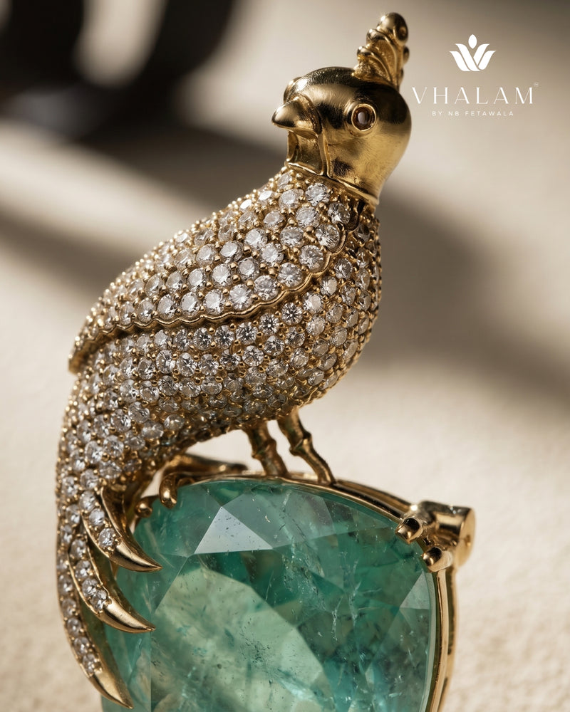 Chirag Crest Brooch