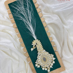 6-Piece Groom's Set for Champagne Beige/ Light Gold Sherwani