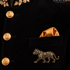 Rajsi Vyaghra Shakti Brooch