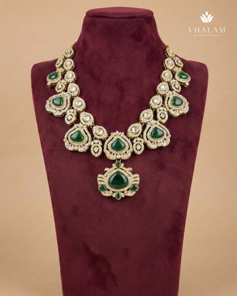 Grand Maharaja Emerald & Kundan Mala