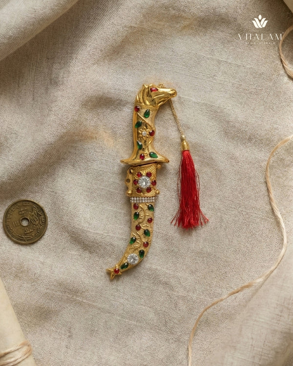 Gilded Equine Plastic Katar (30g | 6.5 inch)