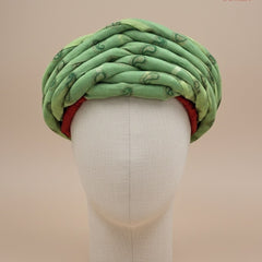 Regal Mint Green Rajasthani Pagdi