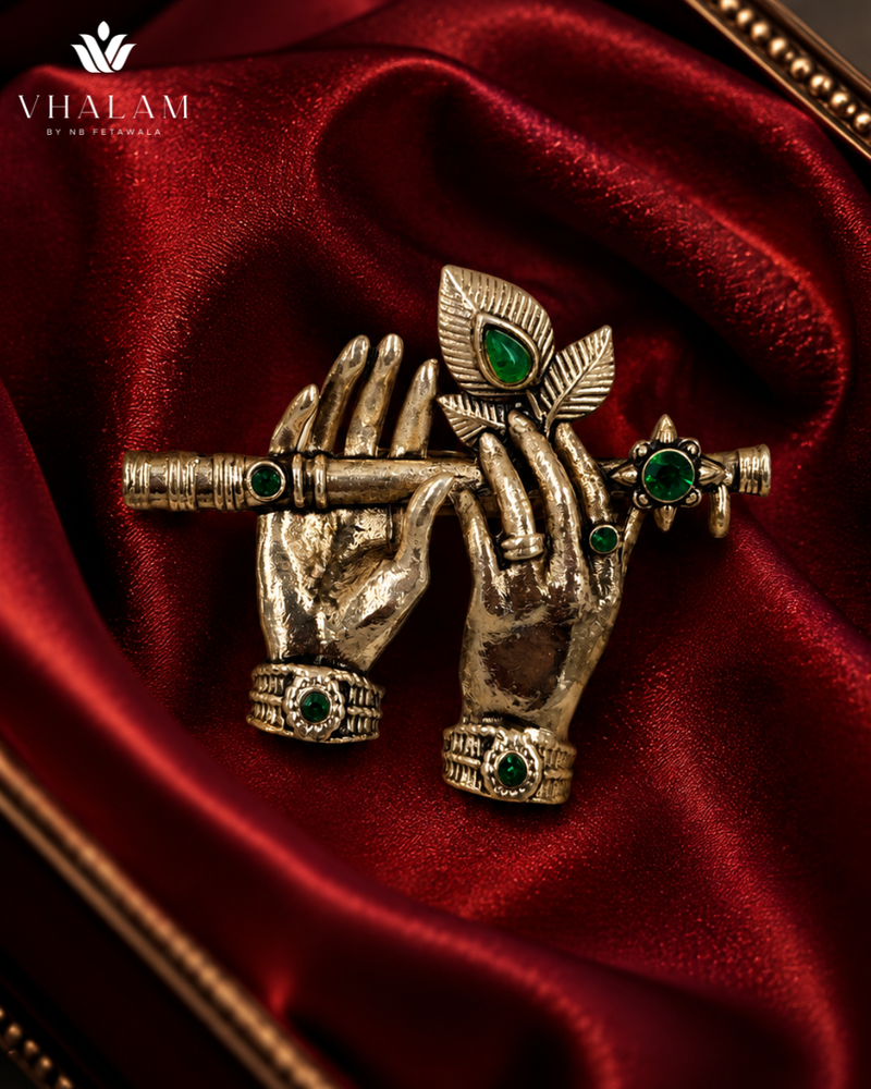 Shri Krishna Murli Manohar Brooch