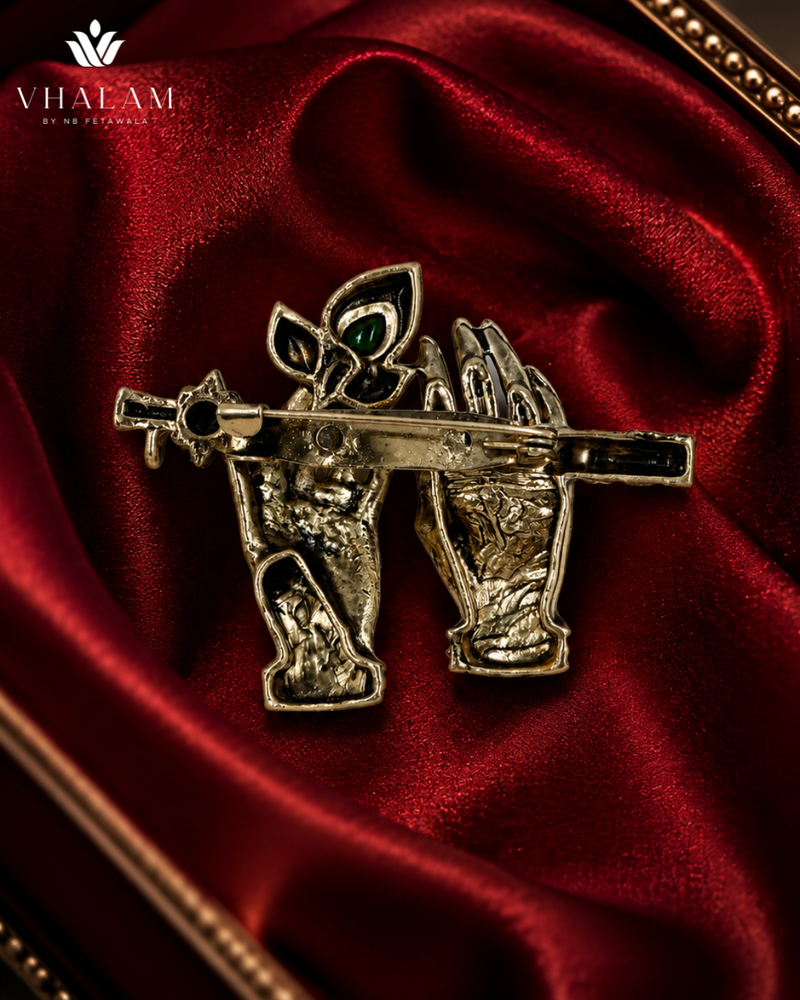 Shri Krishna Murli Manohar Brooch