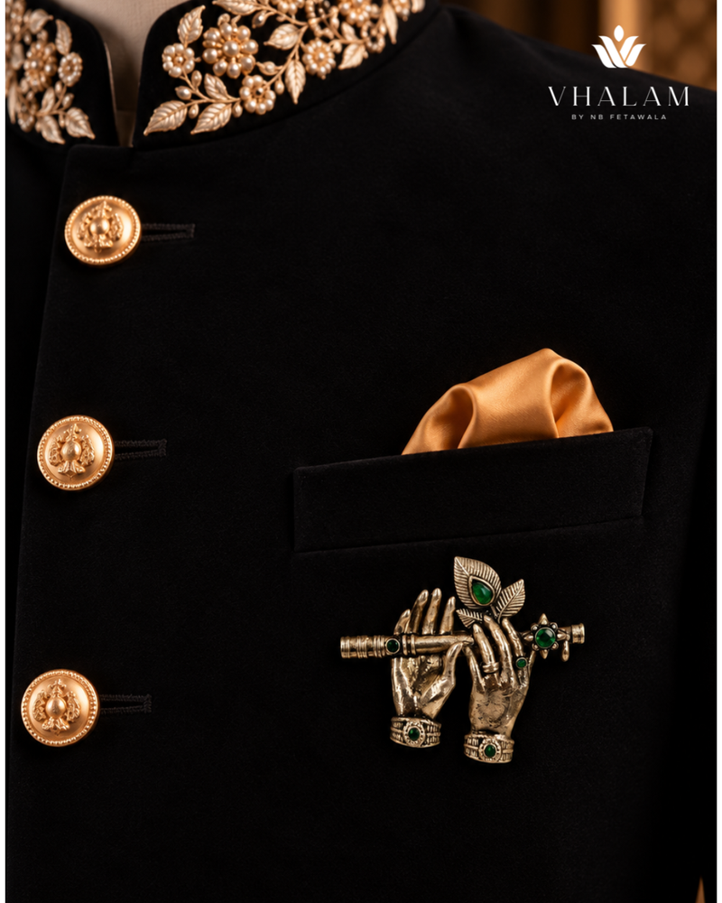 Shri Krishna Murli Manohar Brooch
