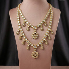 Imperial Heritage Brass Double-Layer Polished Gold Mala