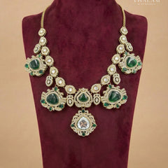 Grand Maharaja Emerald & Kundan Mala