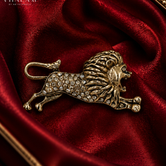 Rajsi Simha Garjana Golden Brooch