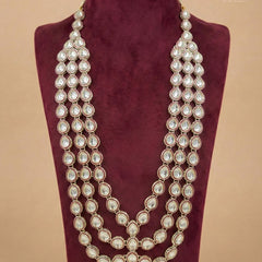 Heritage Crystal Triple-Layer Polished Red Mala