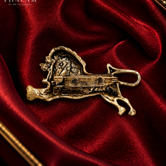 Rajsi Simha Garjana Golden Brooch