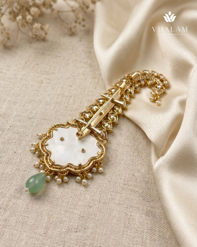 Padma Bloom Pastel Green Kalangi