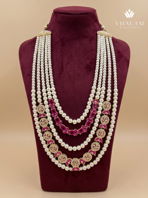 Multi Layer Pearl Necklace
