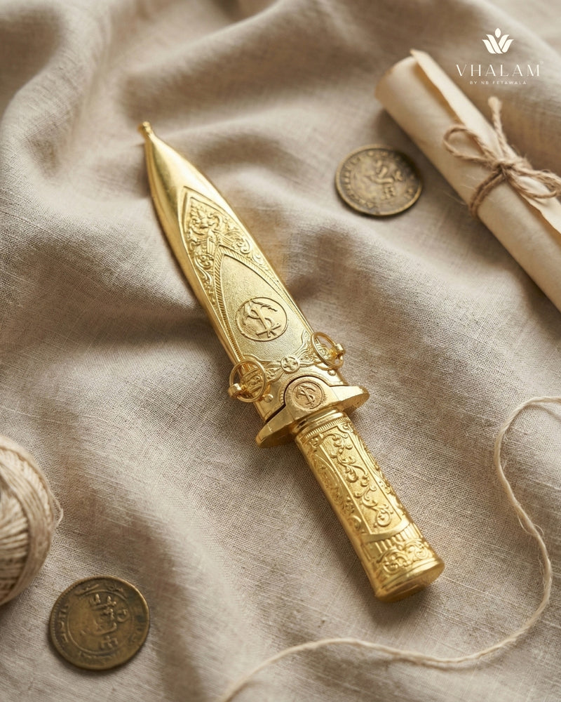 Heritage Ornate Katar: Heavy Metal (503g | 11.5-Inch)
