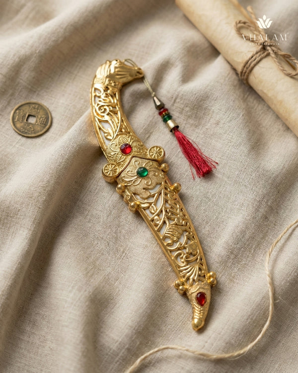 Pearl Ivory Plastic Katar (51g | 9 inch)