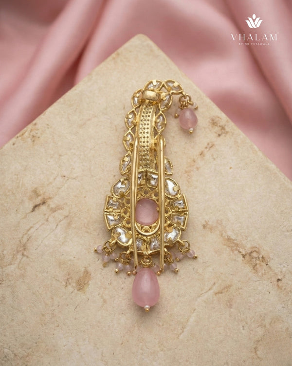 Aveer Kundan Kalangi – Blush Pink