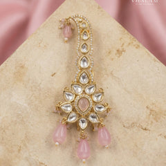 Zyra Kundan Kalangi – Blush Pink