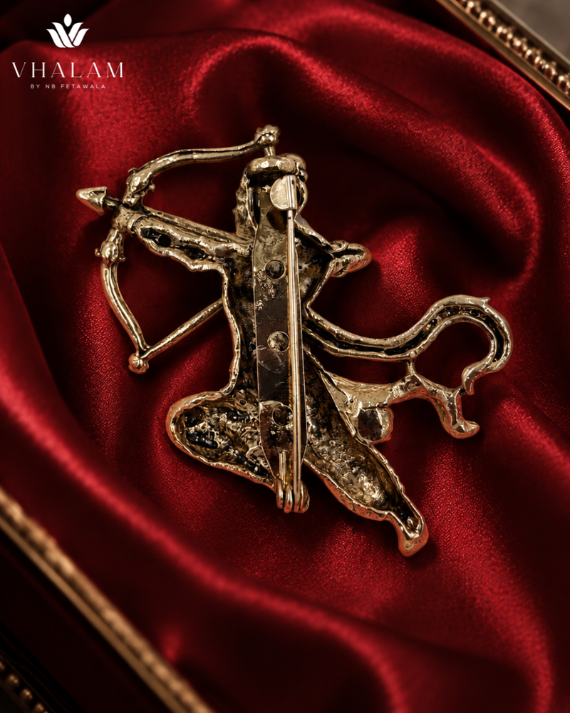 Shri Ram Veer Dhanurdhari Brooch