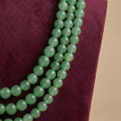 Royal Mint Green 3-Layer Beaded Mala
