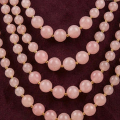 Dulha Blush Pink 4-Layer Beaded Mala