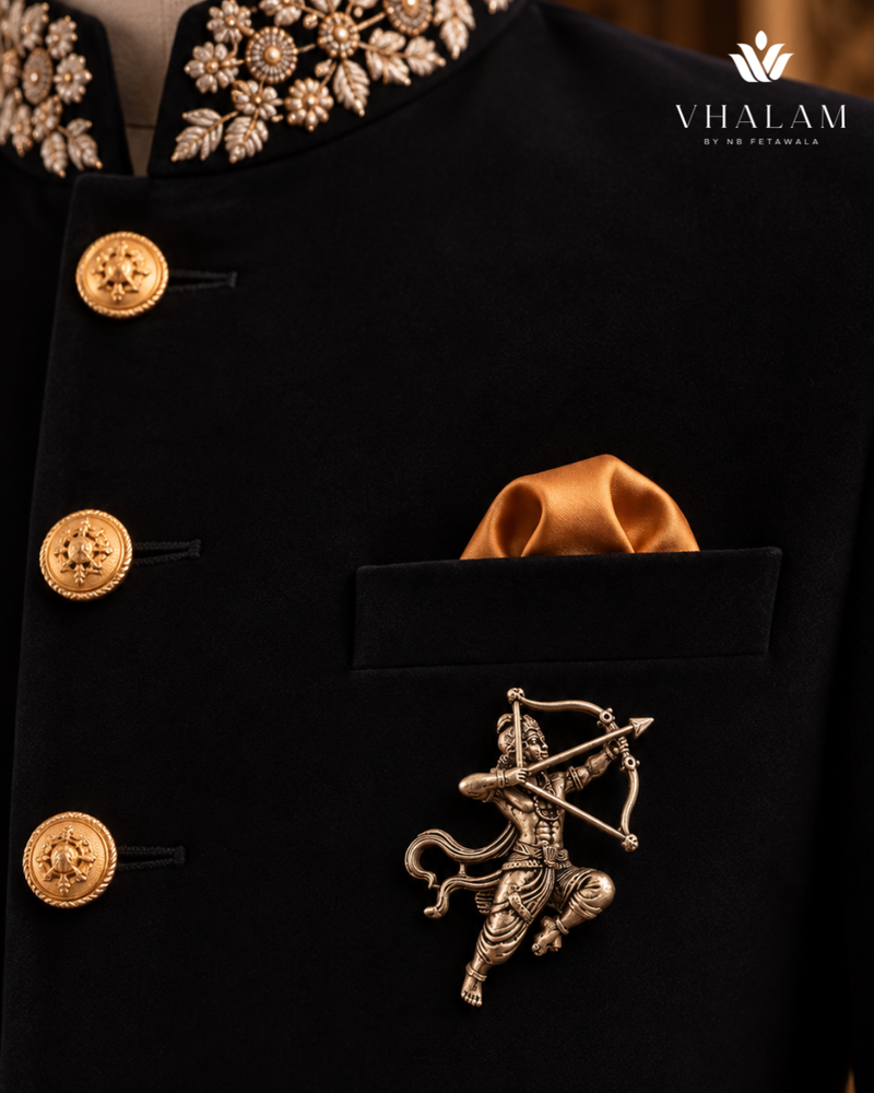 Shri Ram Veer Dhanurdhari Brooch