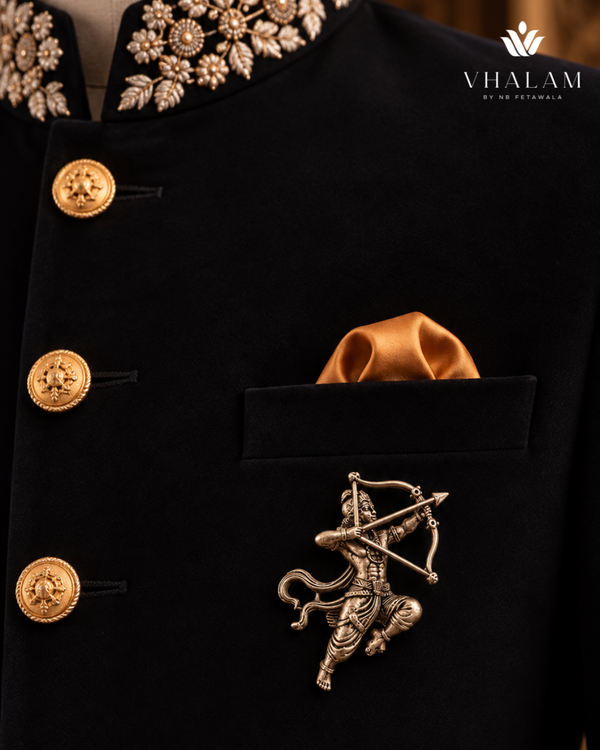 Shri Ram Veer Dhanurdhari Brooch