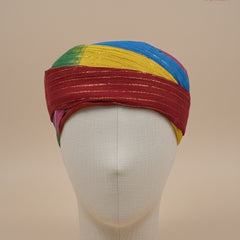 Multicolor Pachrangi Rajasthani Pagdi