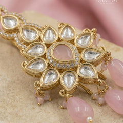 Zyra Kundan Kalangi – Blush Pink
