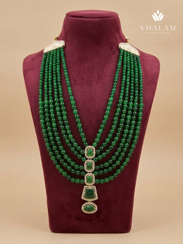 Emerald Green Bead Mala
