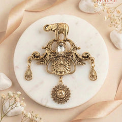 Shahi Gaja Chand-Surya Heritage Brooch