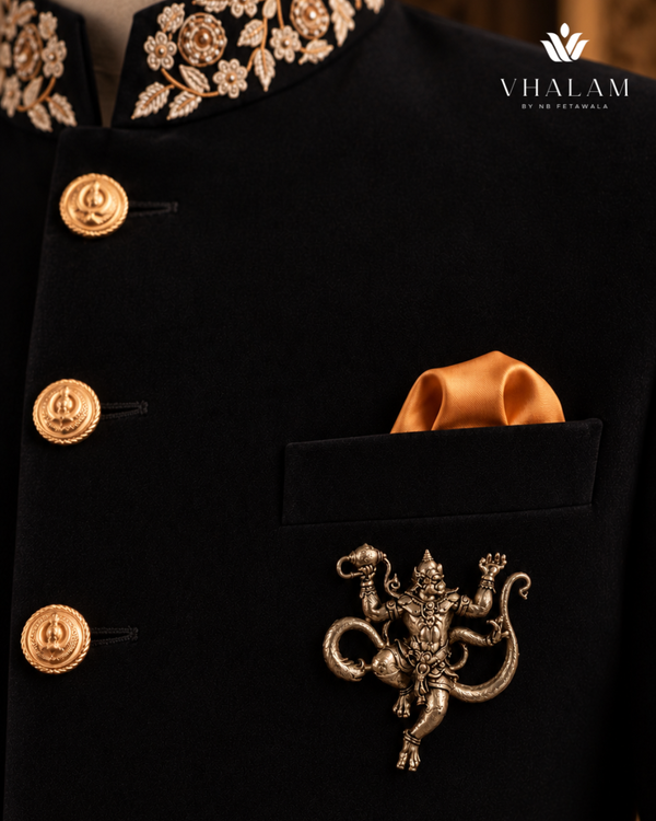 Veer Bajrangi Brooch